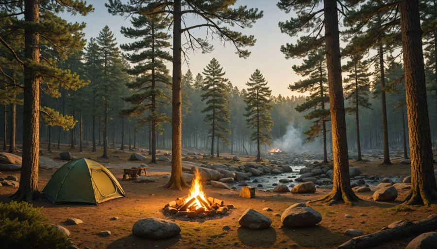 Waarom fontainebleau ideaal is voor kamperen dicht bij parijs